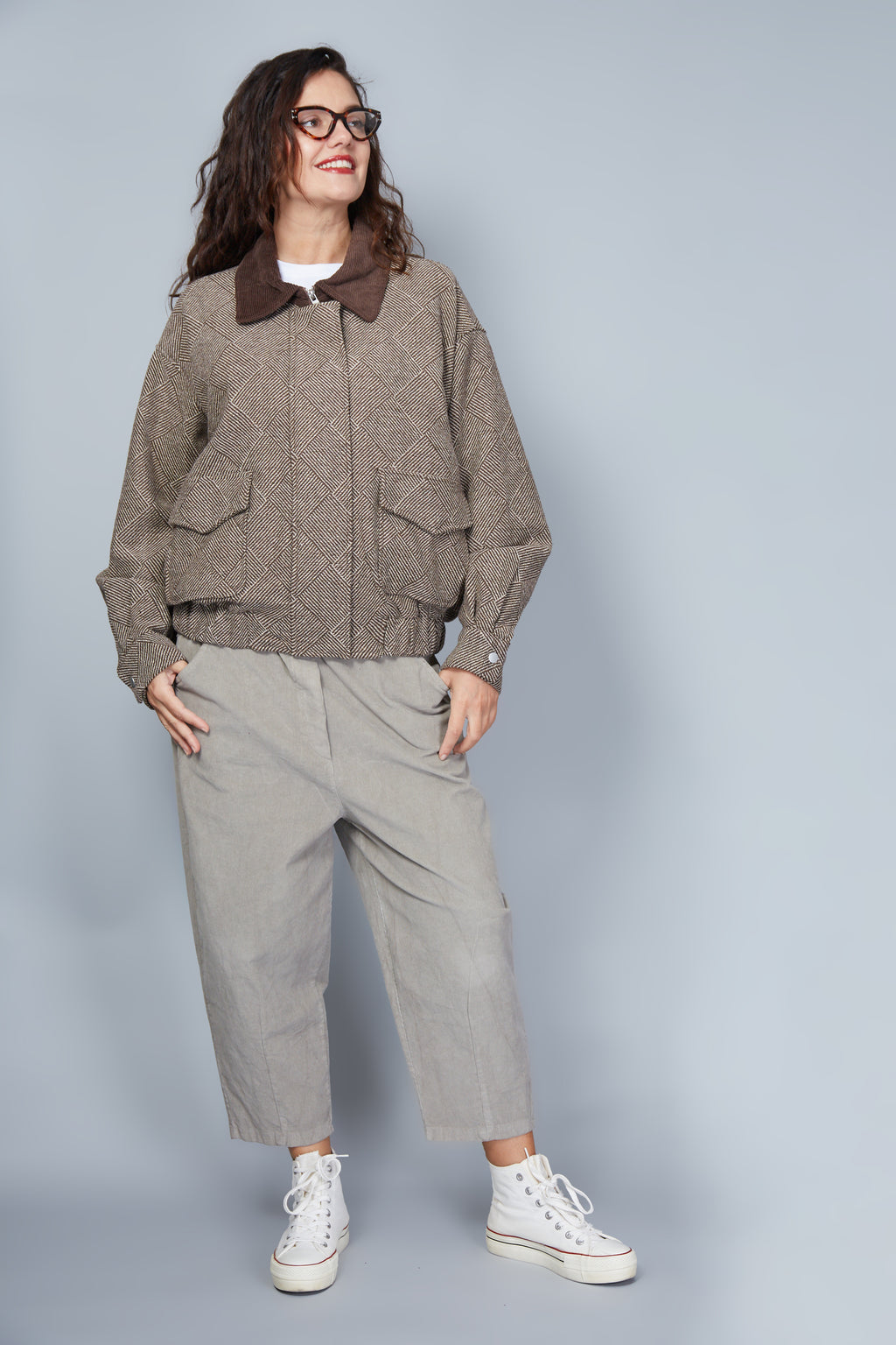 Chaqueta Modelo Laureen Color Marrón