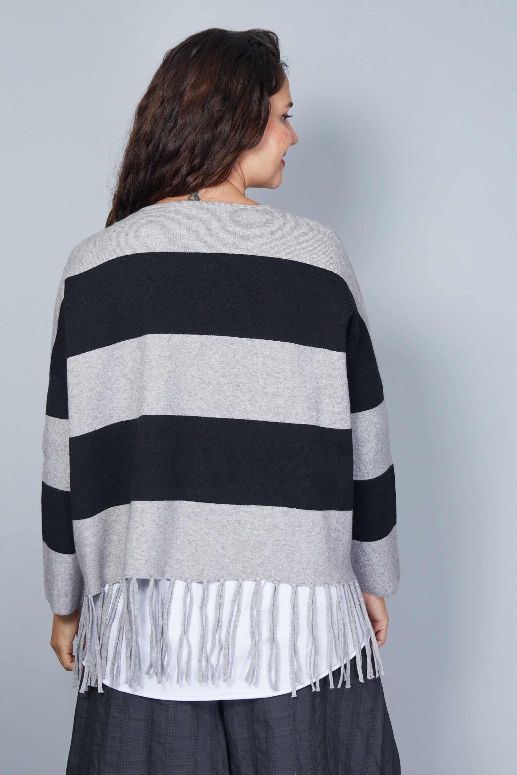 JERSEY MODELO PALERMO COLOR NEGRO/GRIS