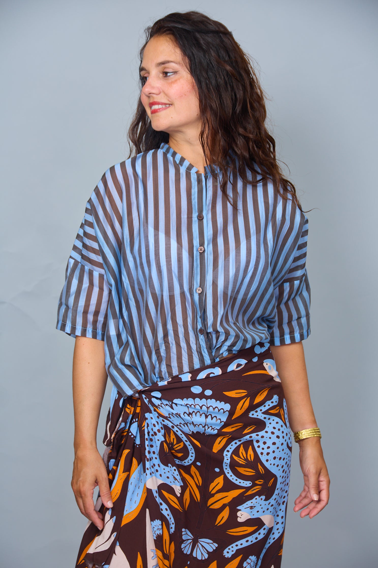 Camisa Miri Azul