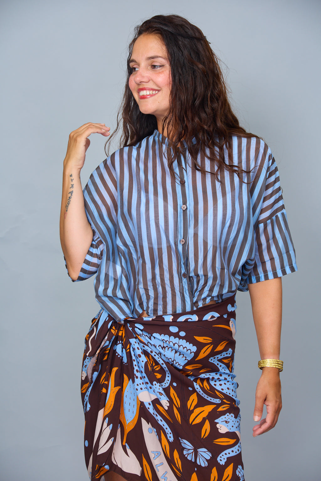 Camisa Miri Azul