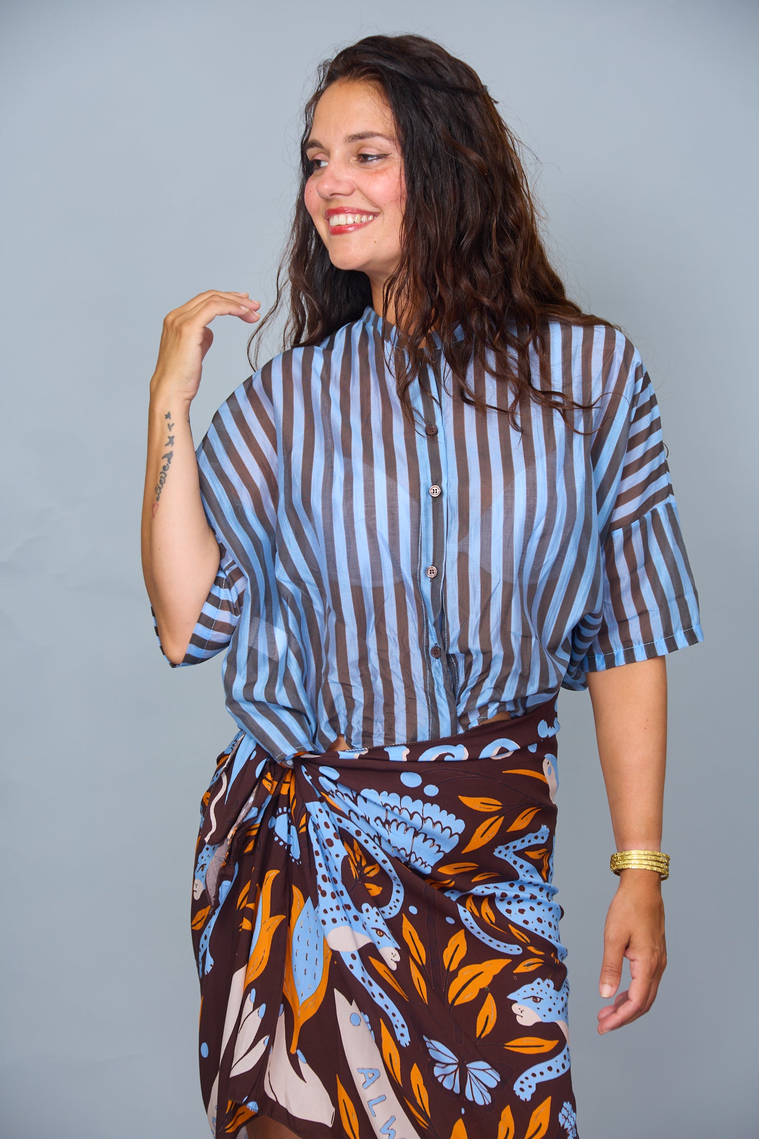 Camisa Miri Azul