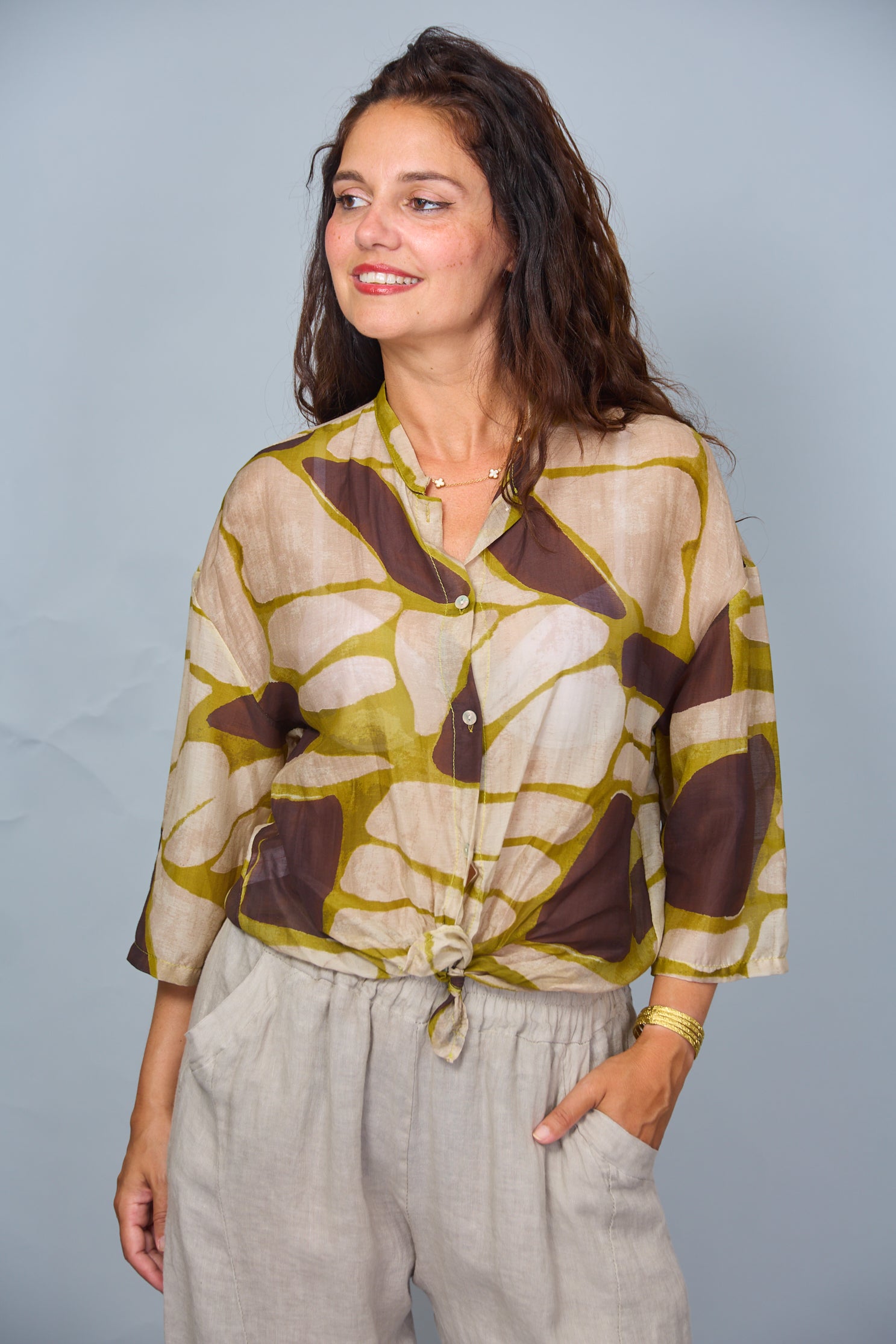 Camisa Alexa Verde