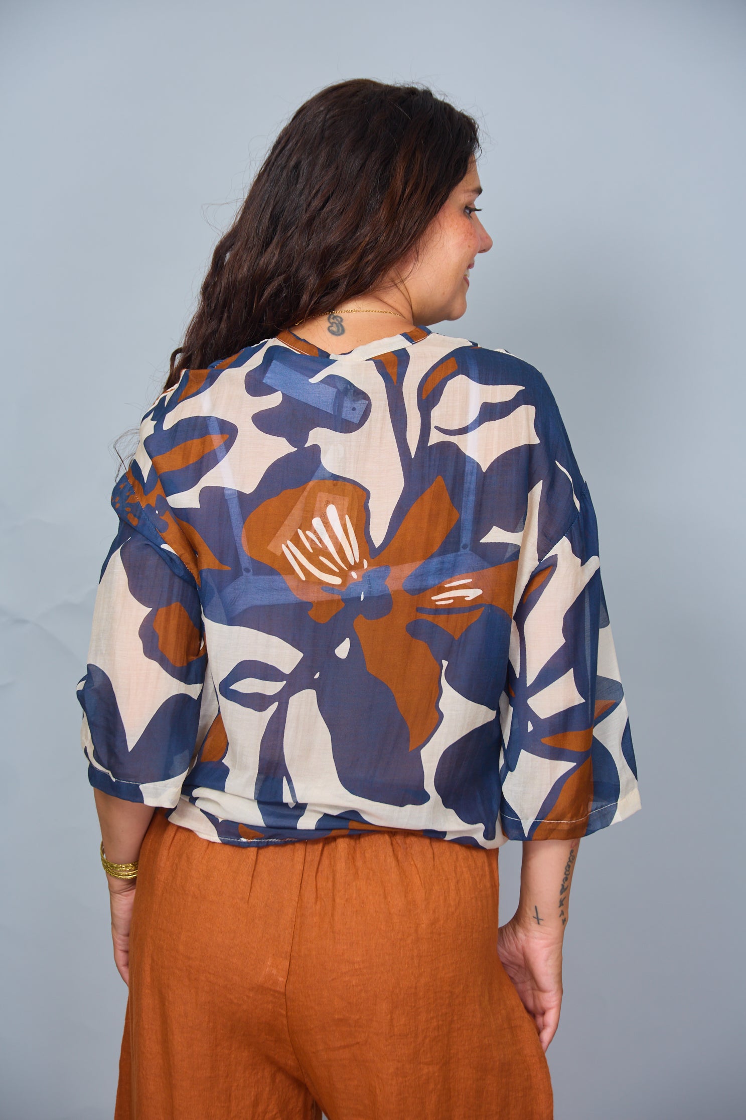Camisa Alexa Azul