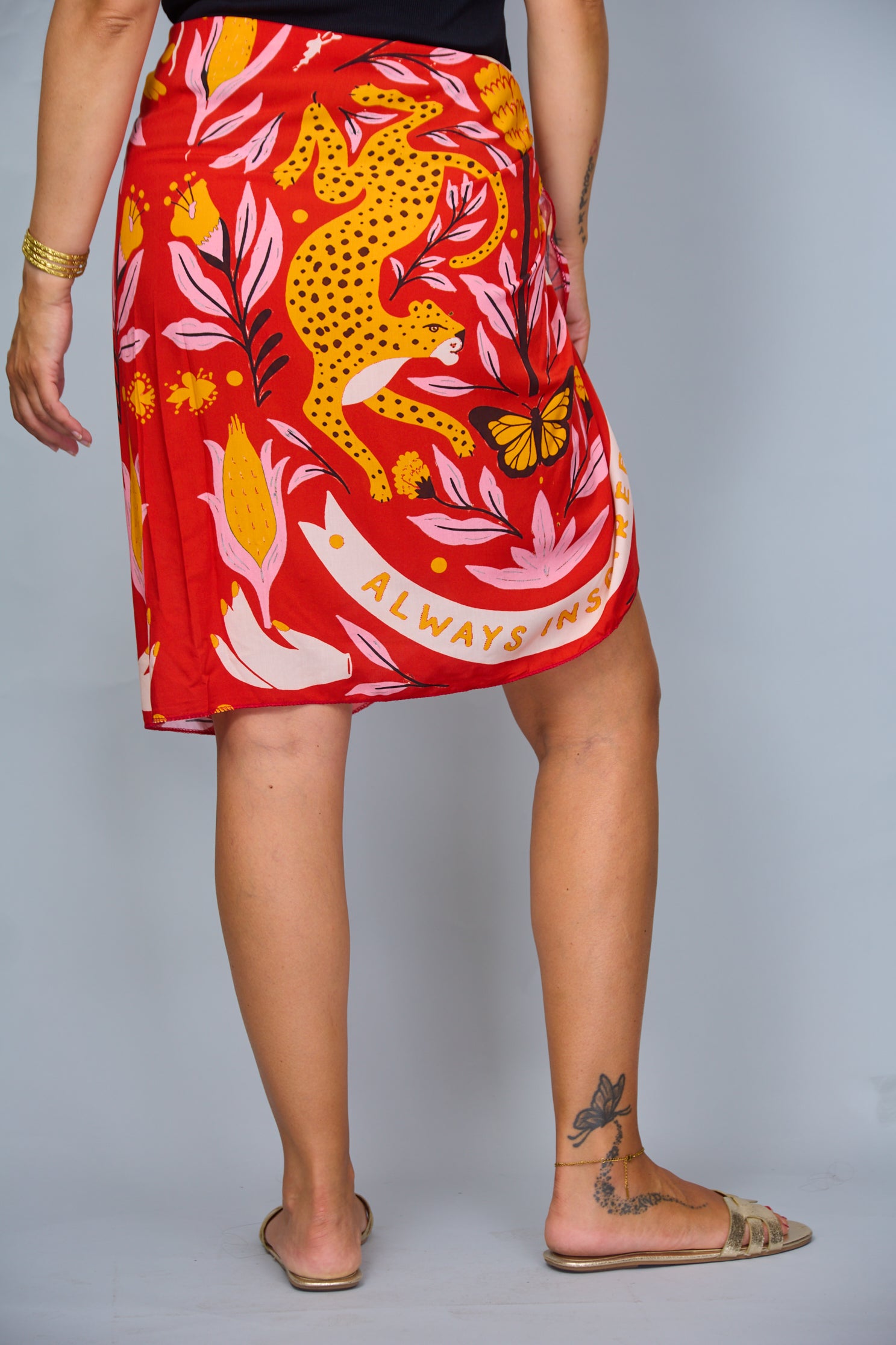 Falda Mexico Rojo