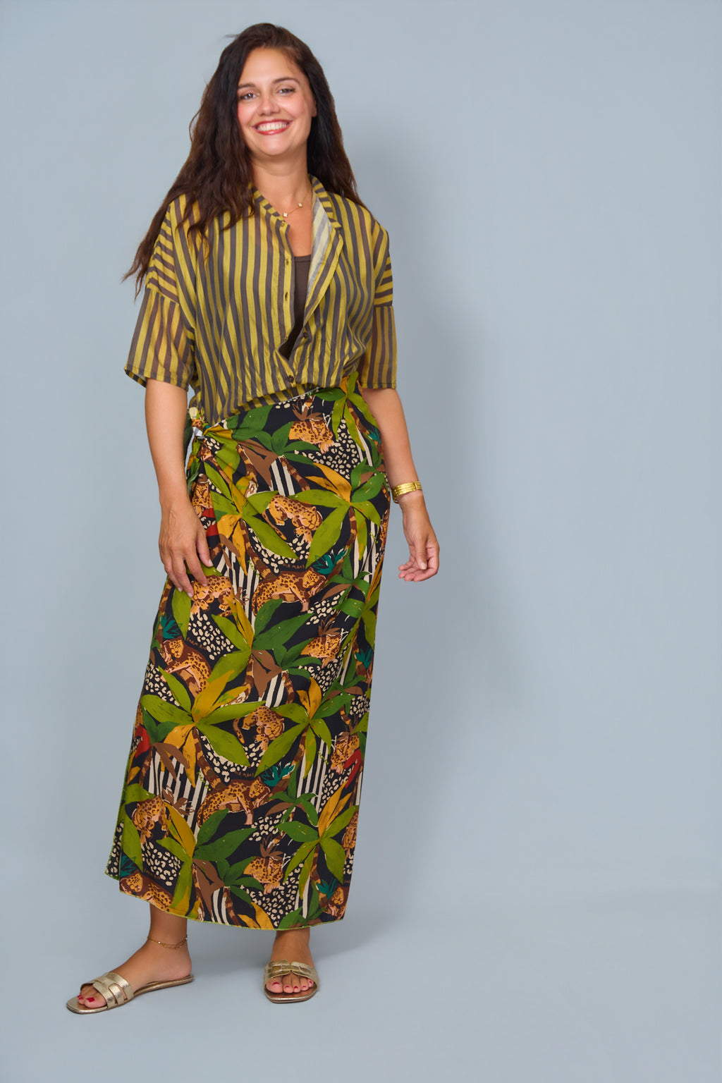 Falda Africa Negro