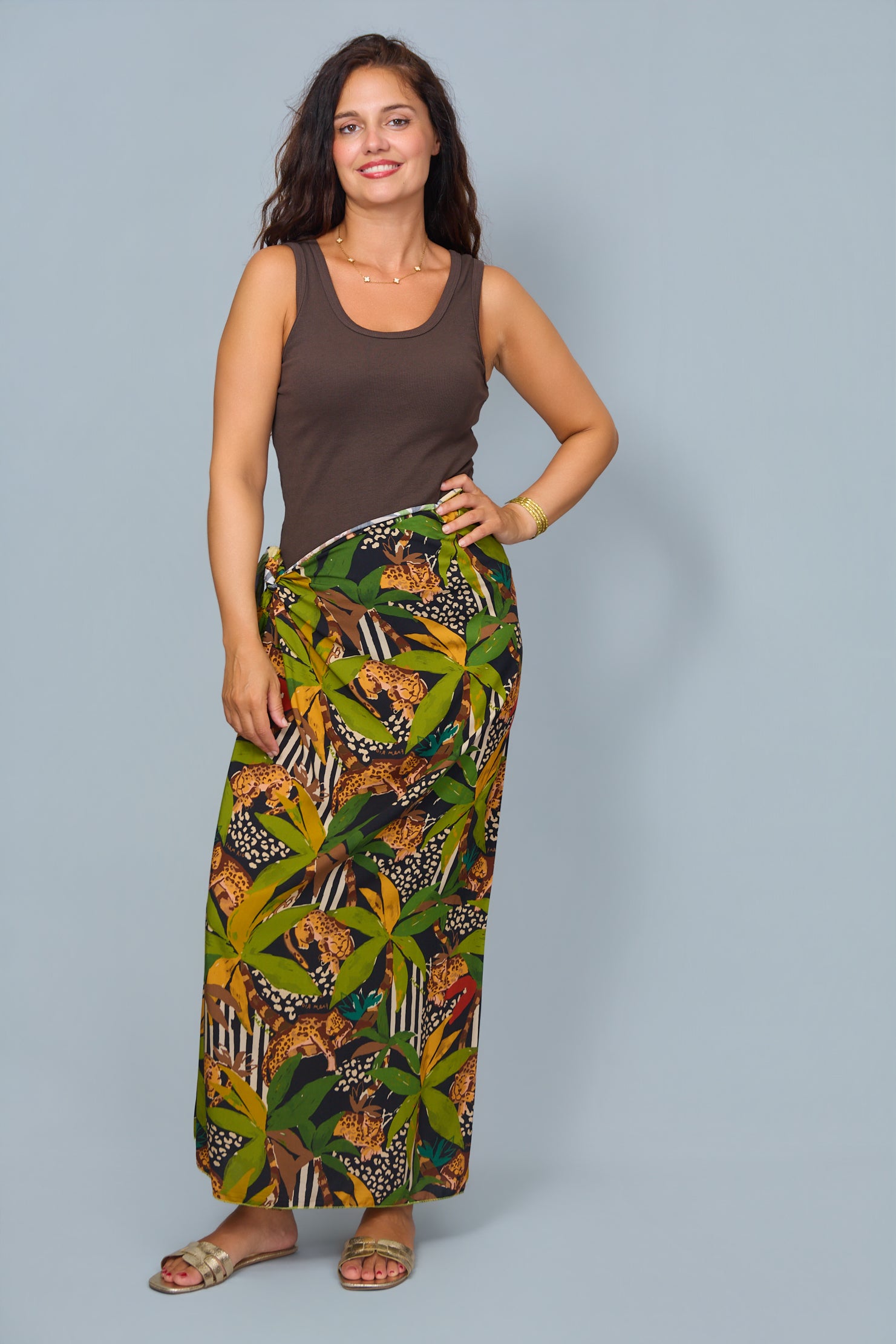 Falda Africa Negro