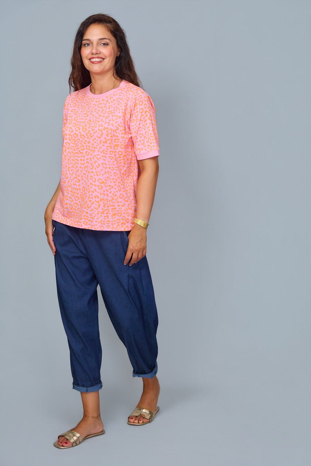 Camiseta Hawai Rosa