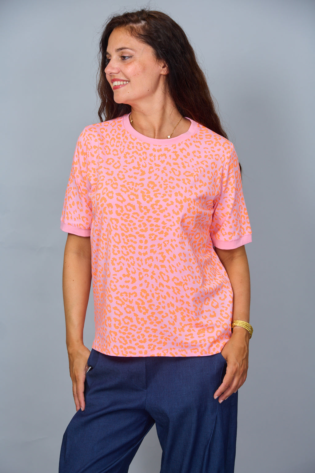 Camiseta Hawai Rosa