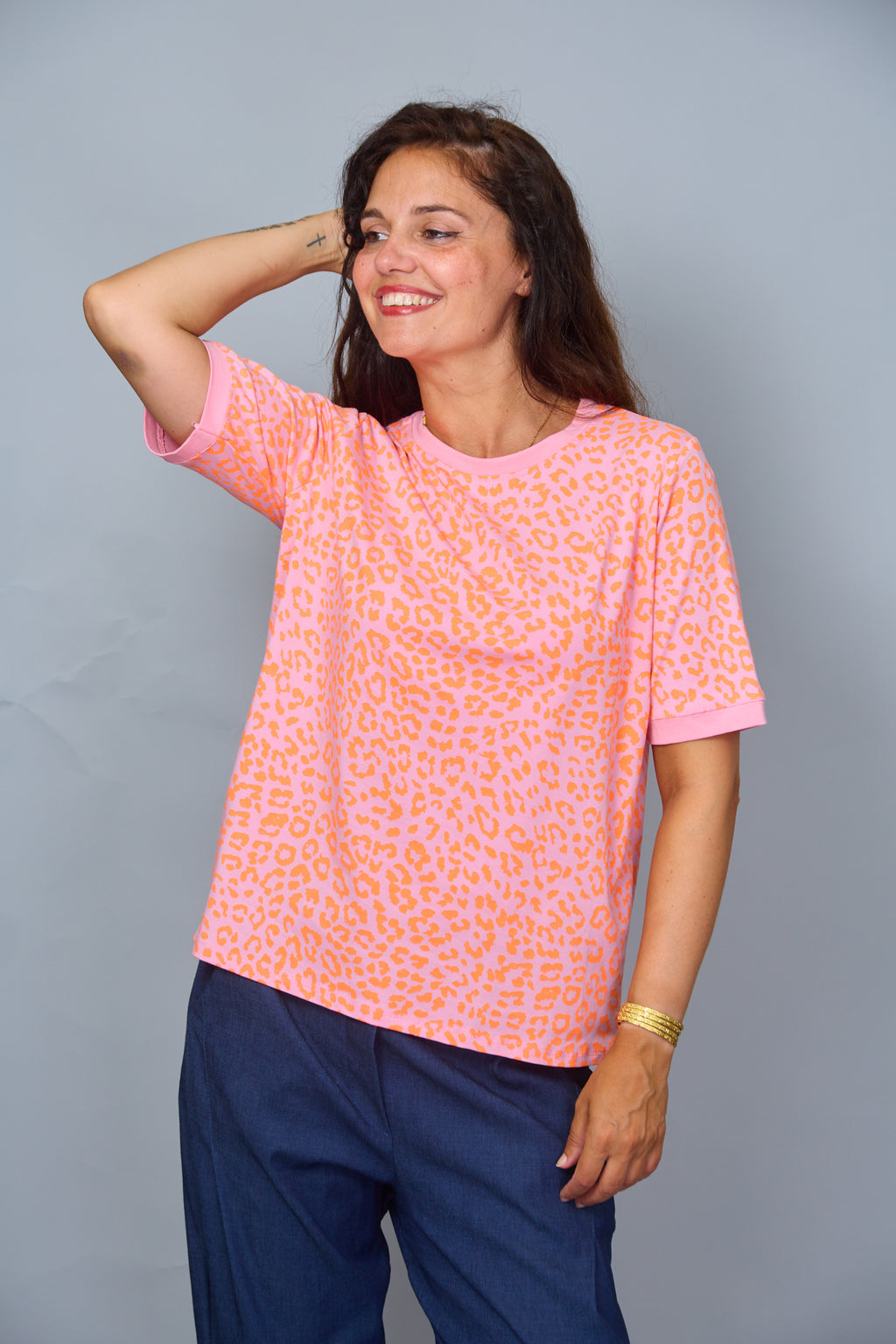 Camiseta Hawai Rosa