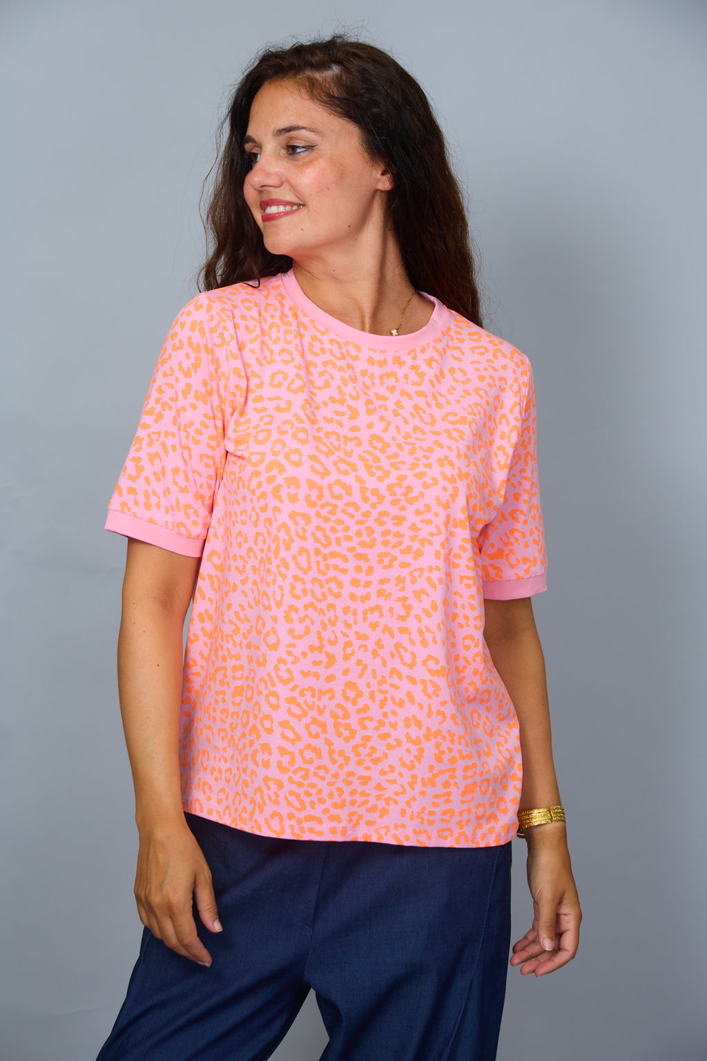 Camiseta Hawai Rosa