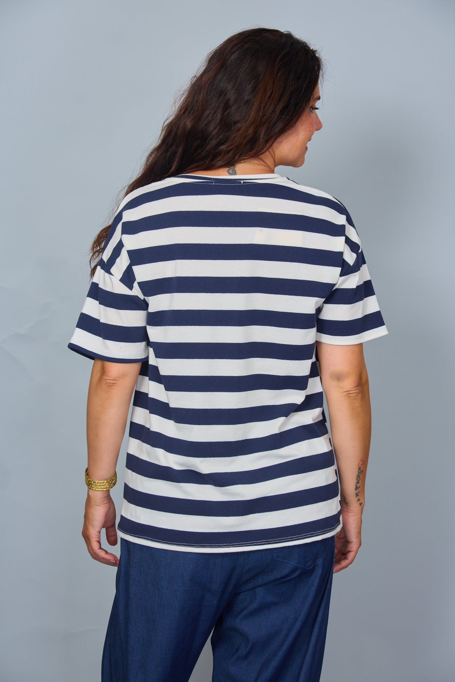 Camiseta Have a Wonderful Day Azul