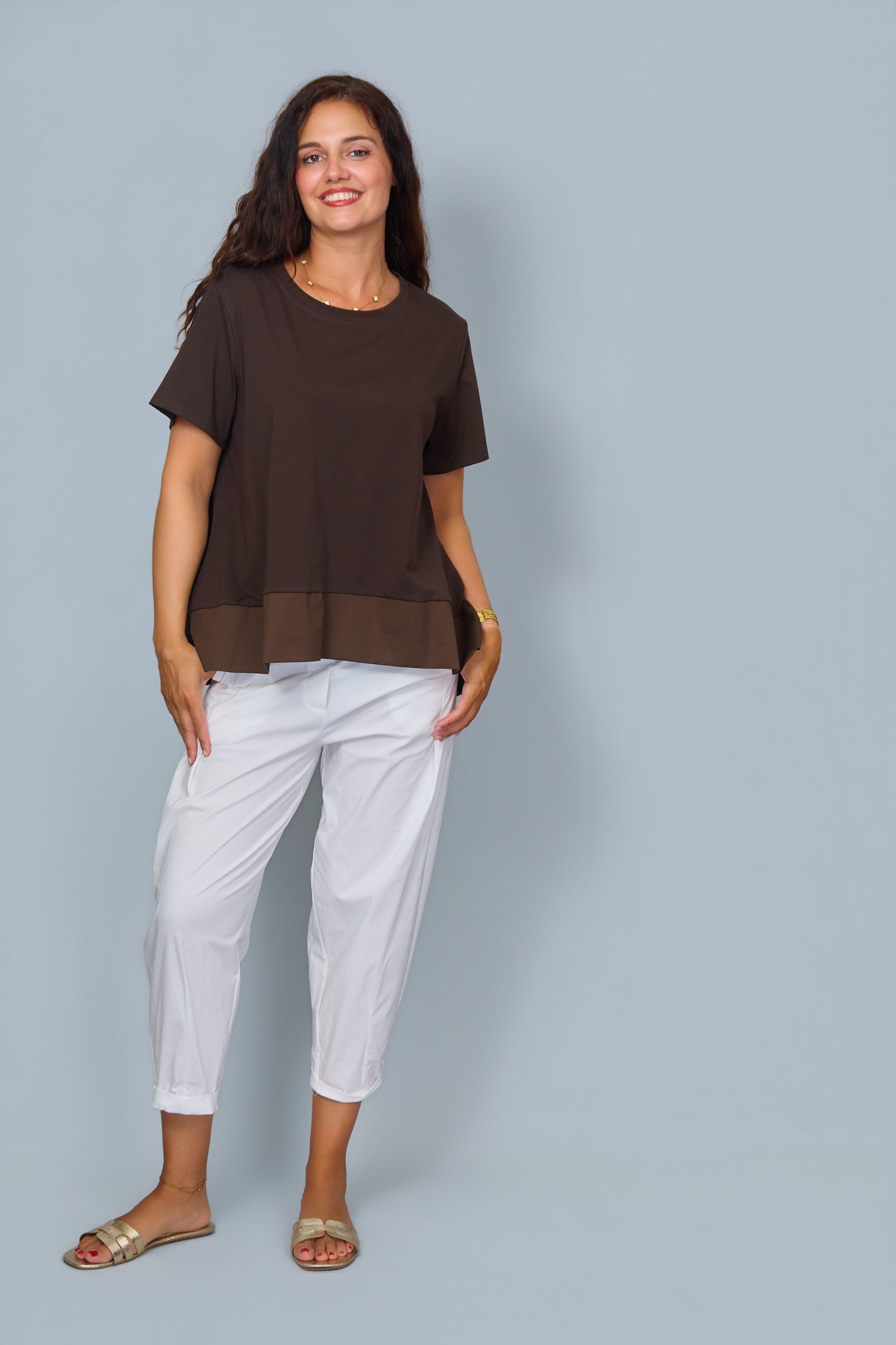 Camiseta Zacinto Marrón