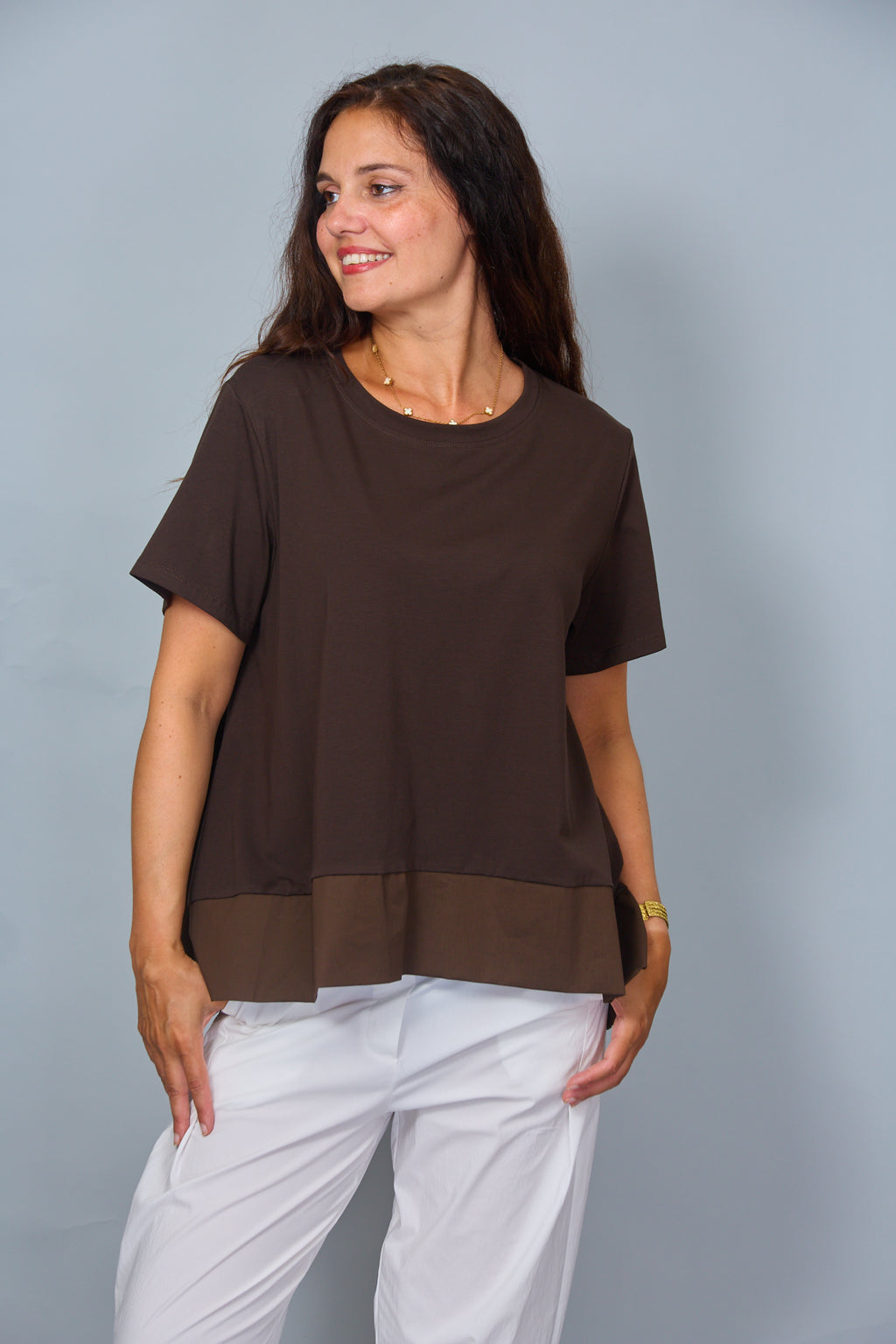Camiseta Zacinto Marrón