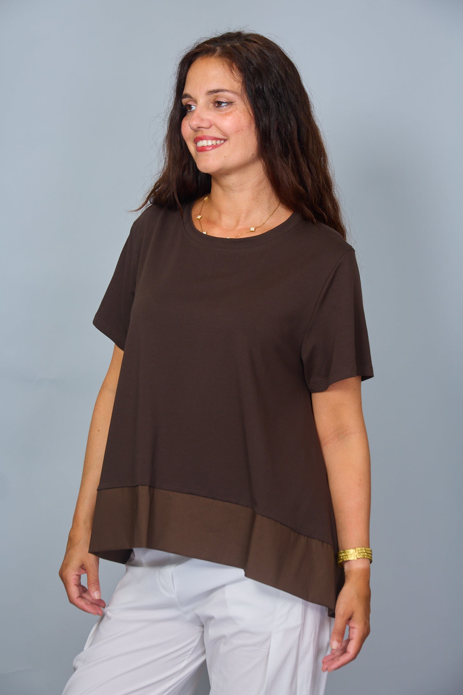 Camiseta Zacinto Marrón