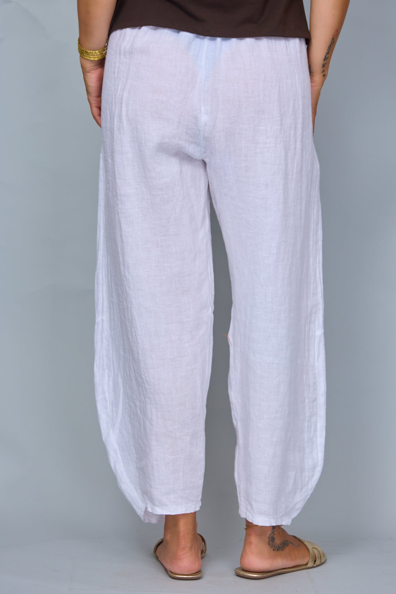Pantalón Capri Blanco