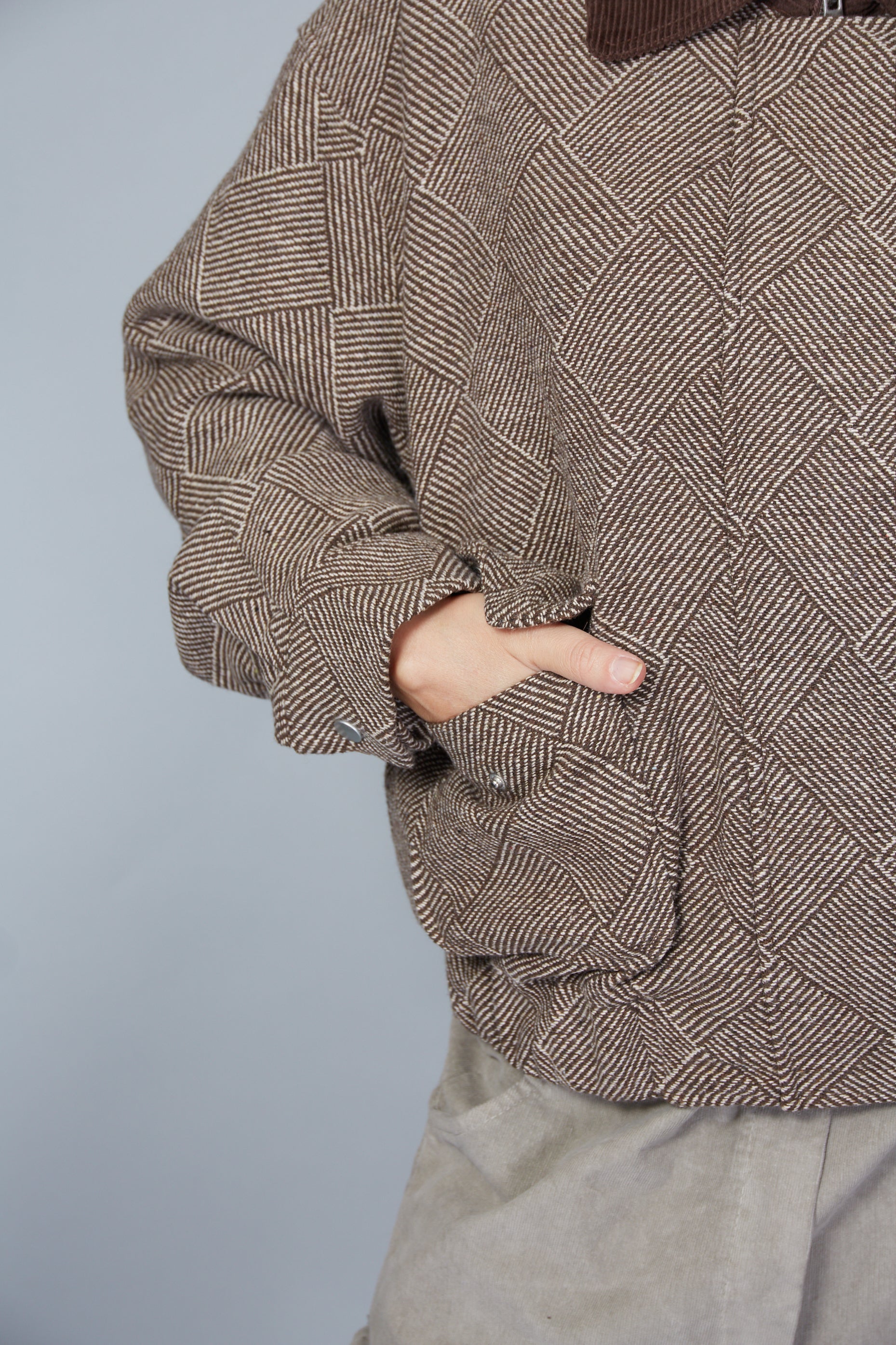 Chaqueta Modelo Laureen Color Marrón