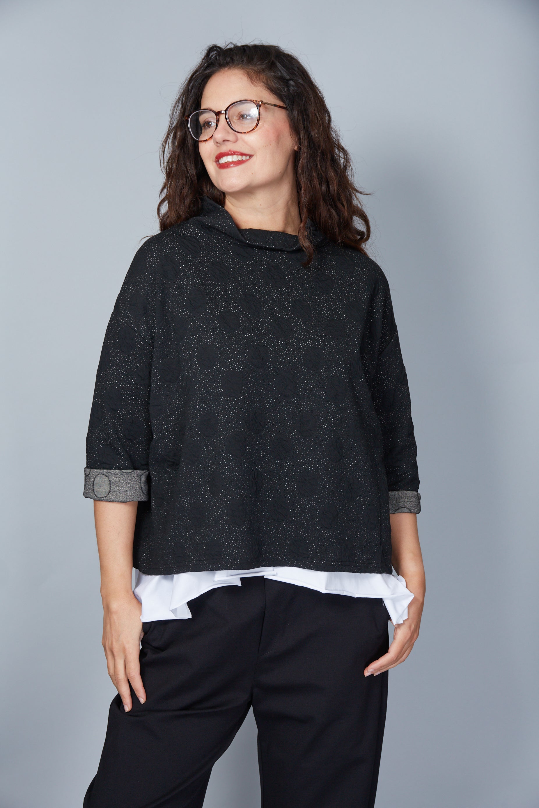 Blusa Modelo Pamila Color Negro