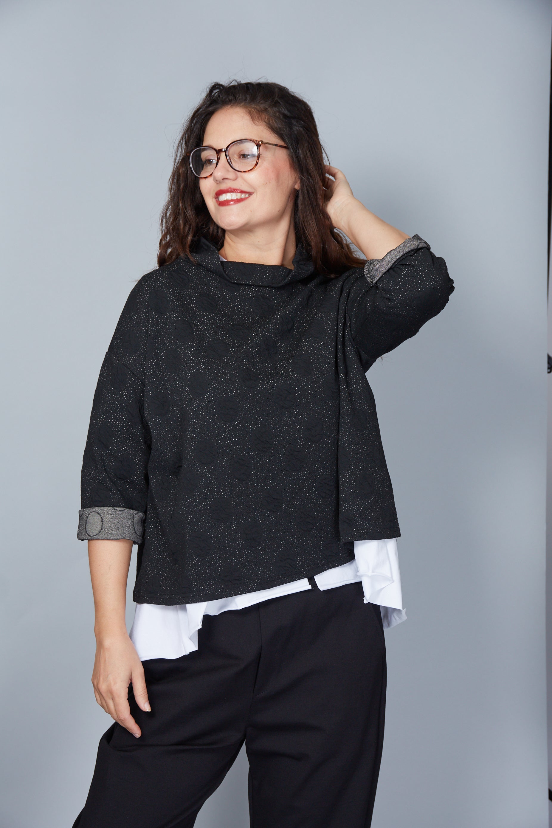 Blusa Modelo Pamila Color Negro