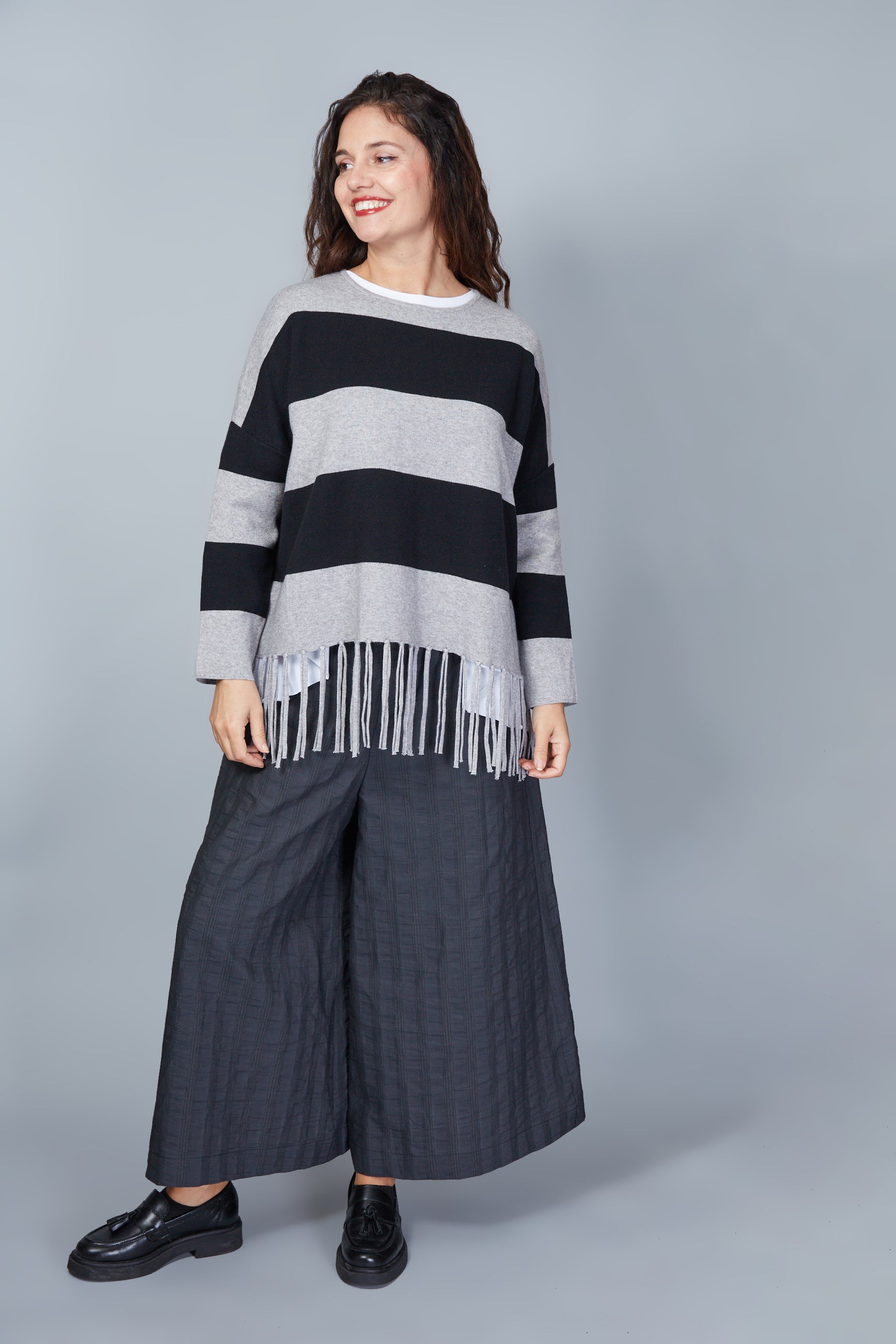 JERSEY MODELO PALERMO COLOR NEGRO/GRIS