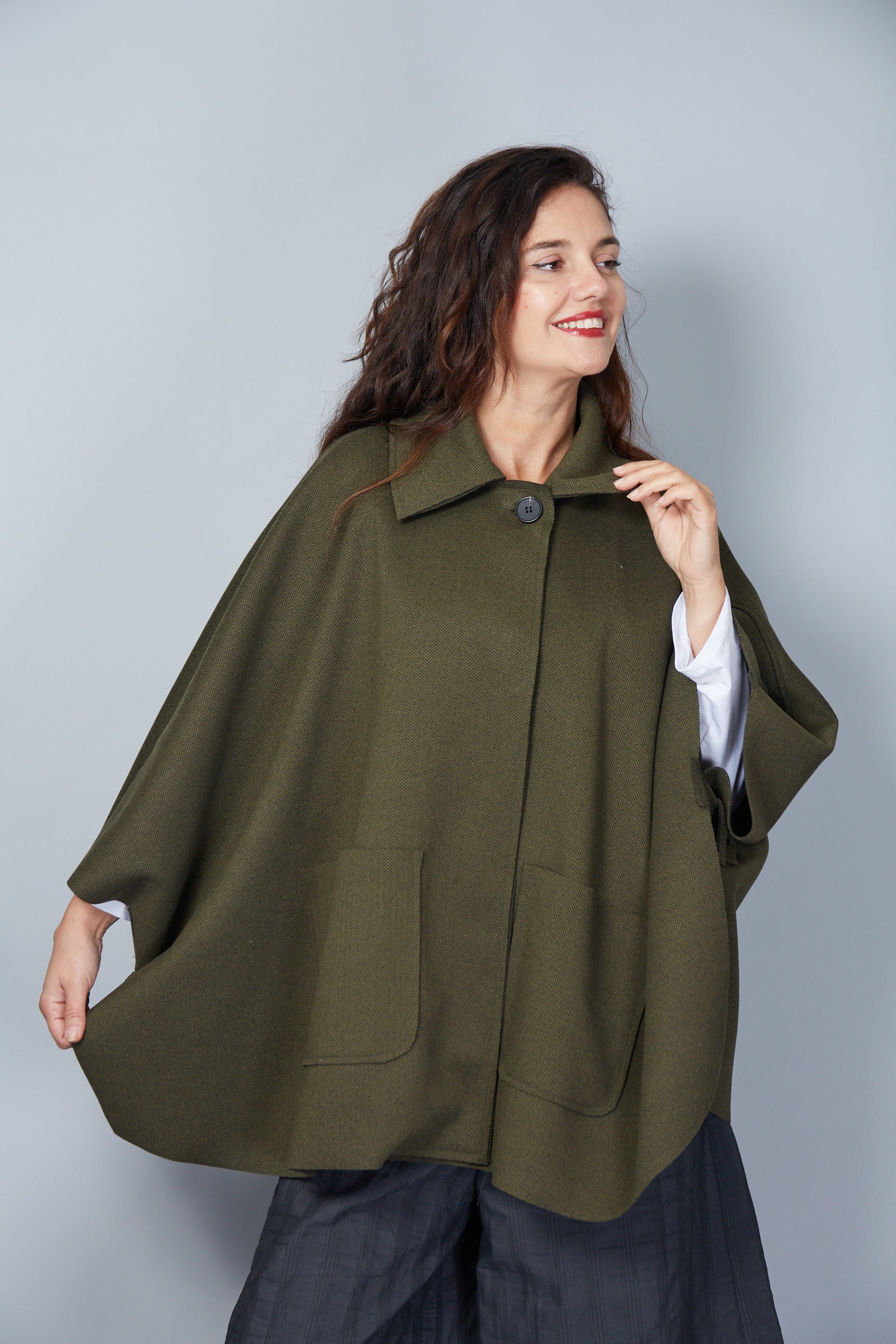 Abrigo Lulú Verde Oliva