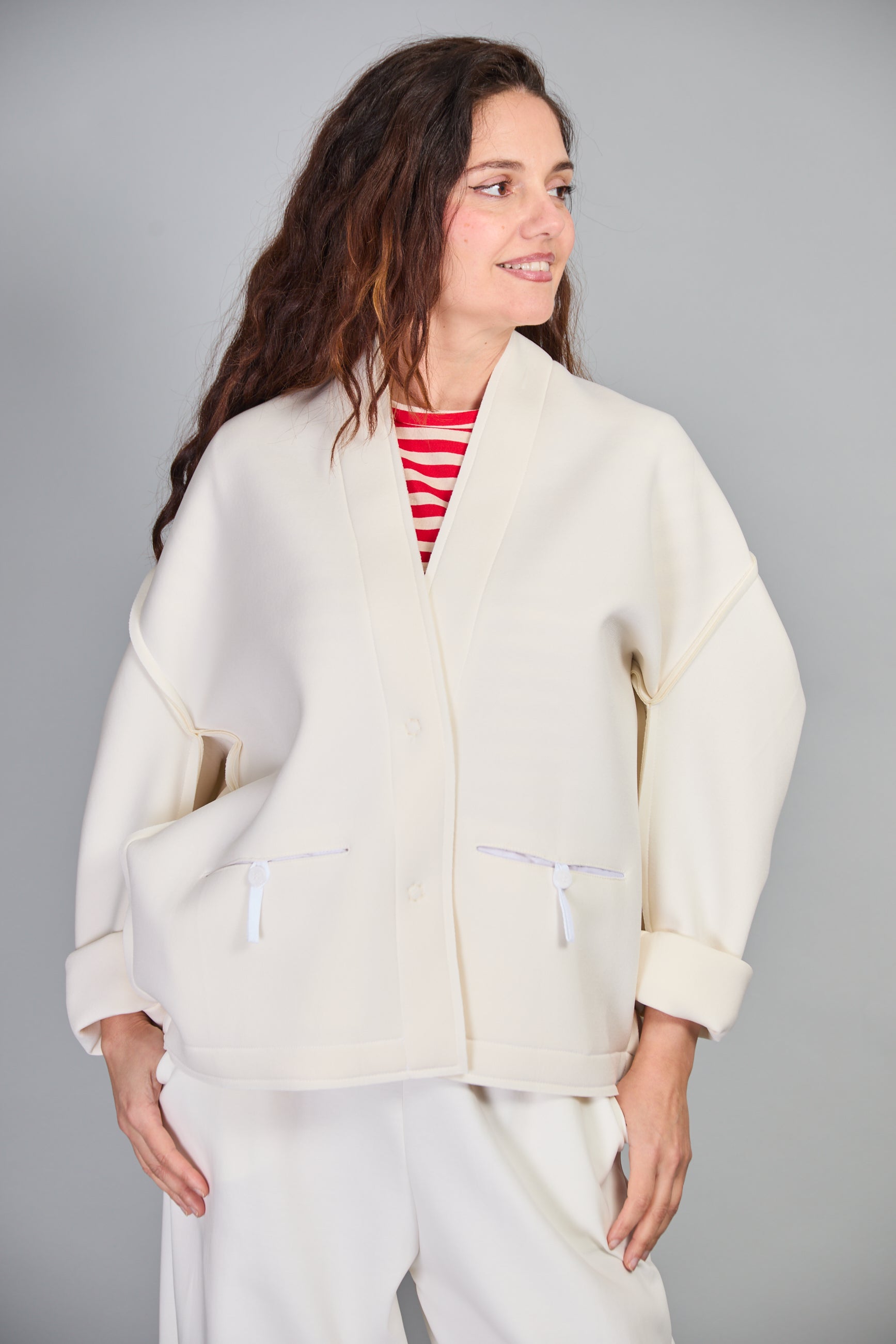 Chaqueta Milan Blanco
