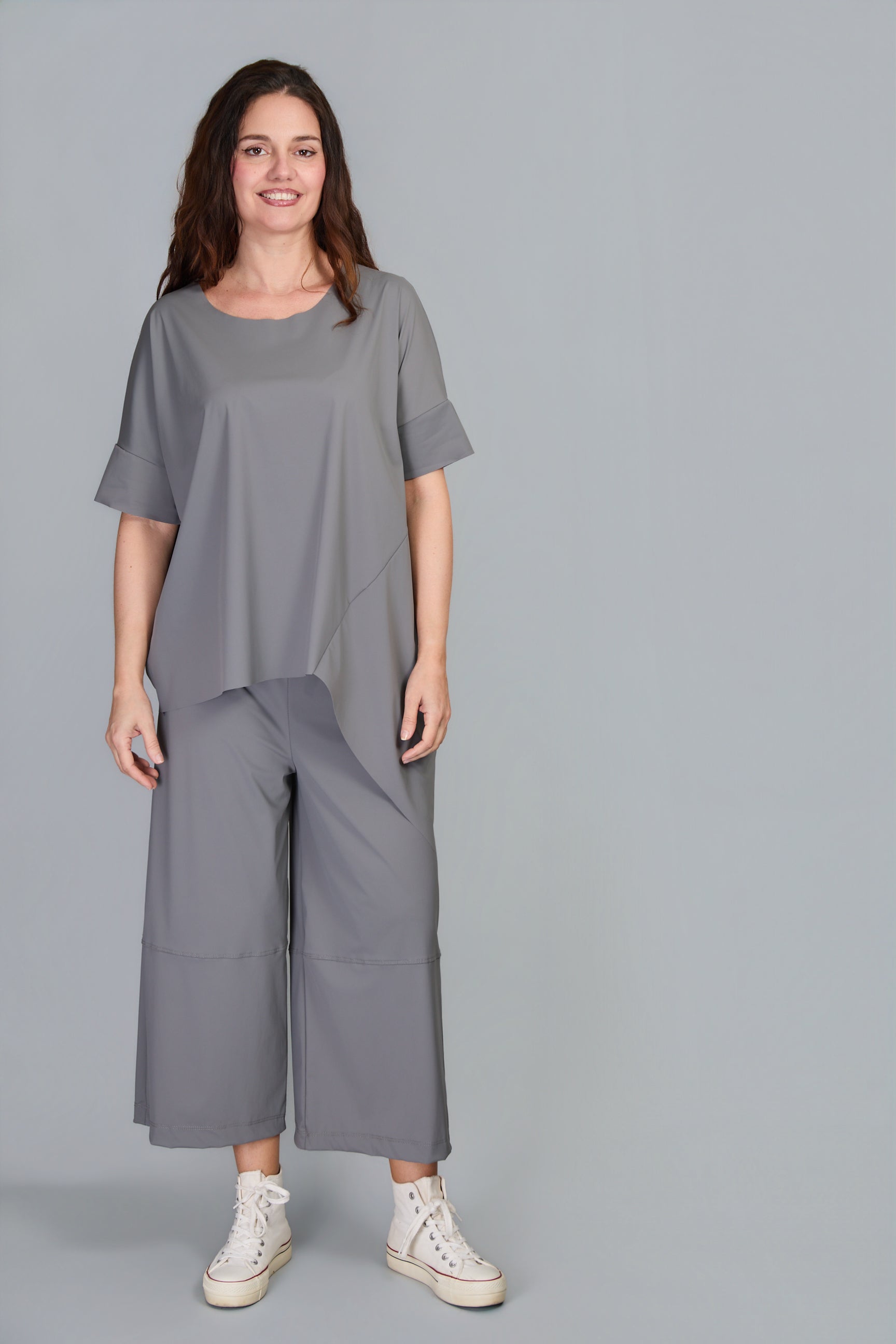 Blusa Messina Gris Marengo