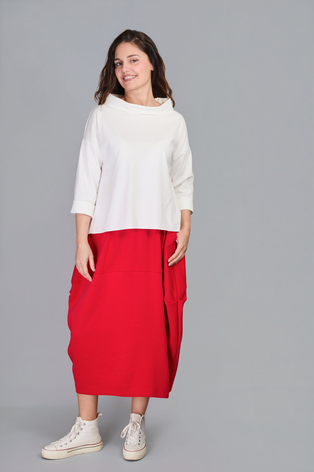 Falda Miky Rojo