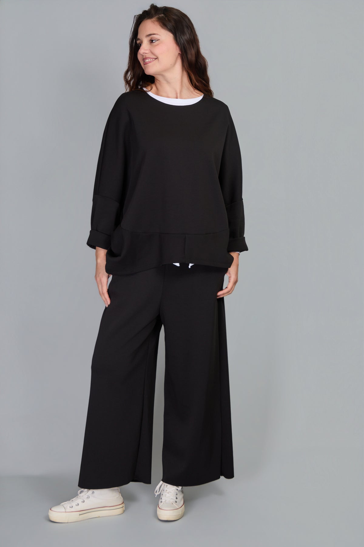 Sudadera Miky Wendy Trendy Negro