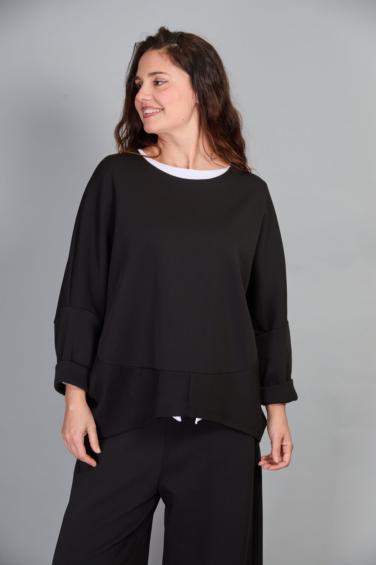Sudadera Miky Wendy Trendy Negro