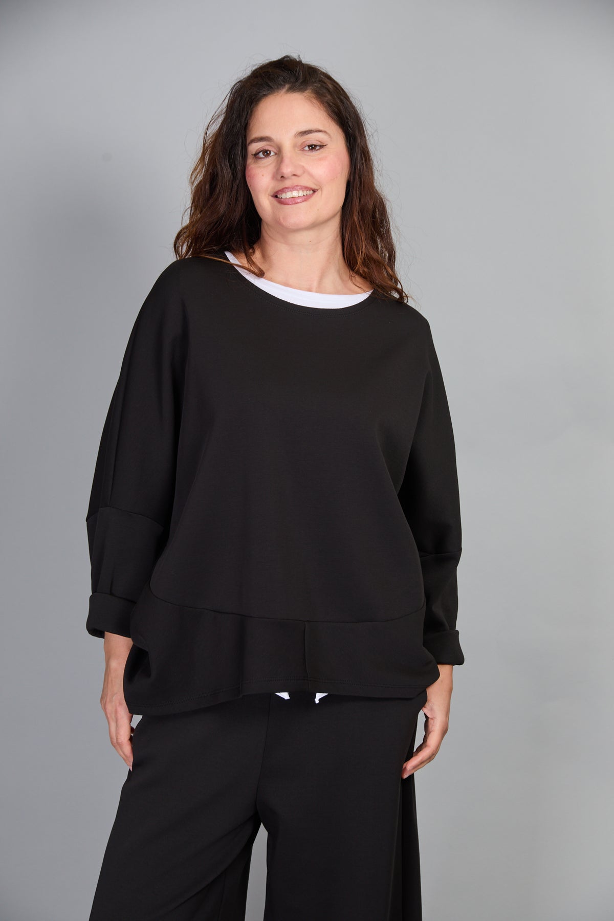Sudadera Miky Wendy Trendy Negro