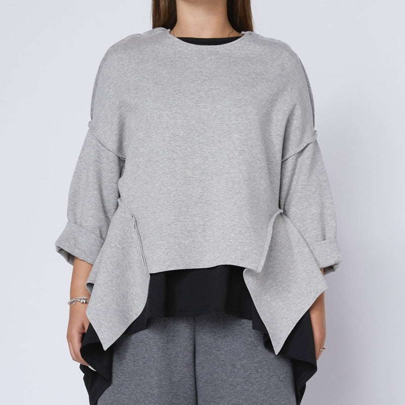 Sudadera Wanda Gris Claro