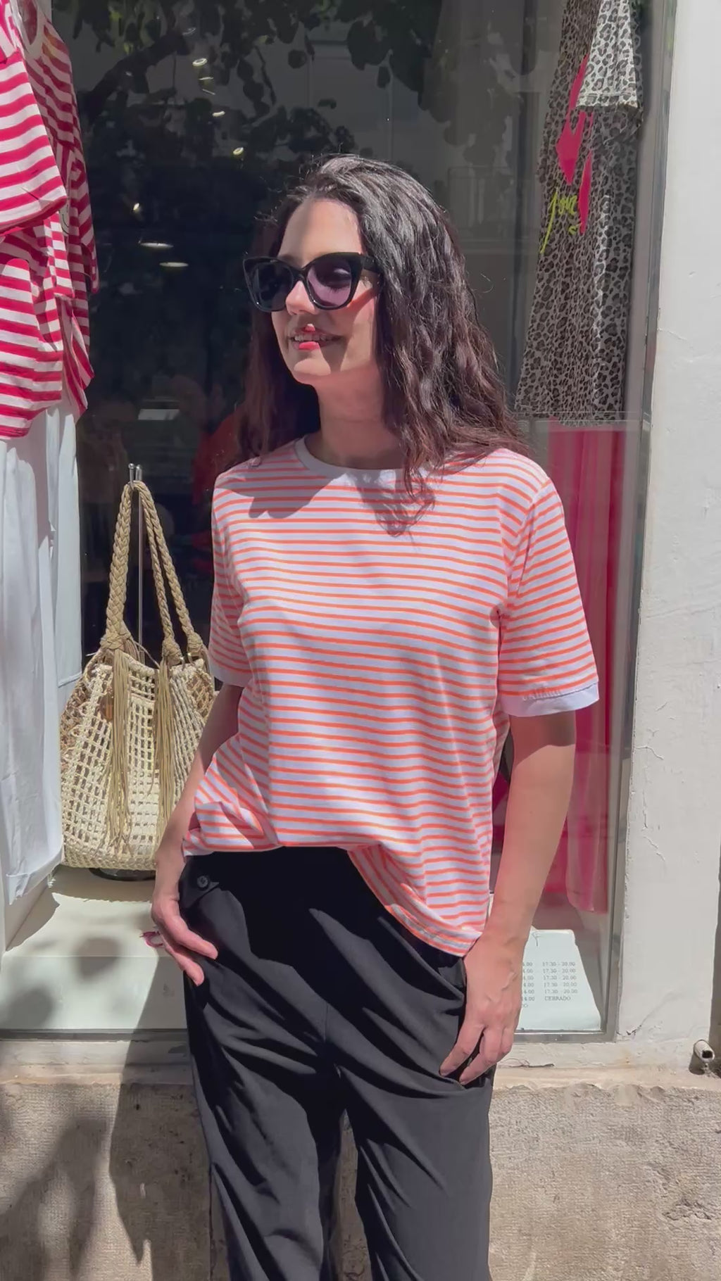 Camiseta Lisa Naranja