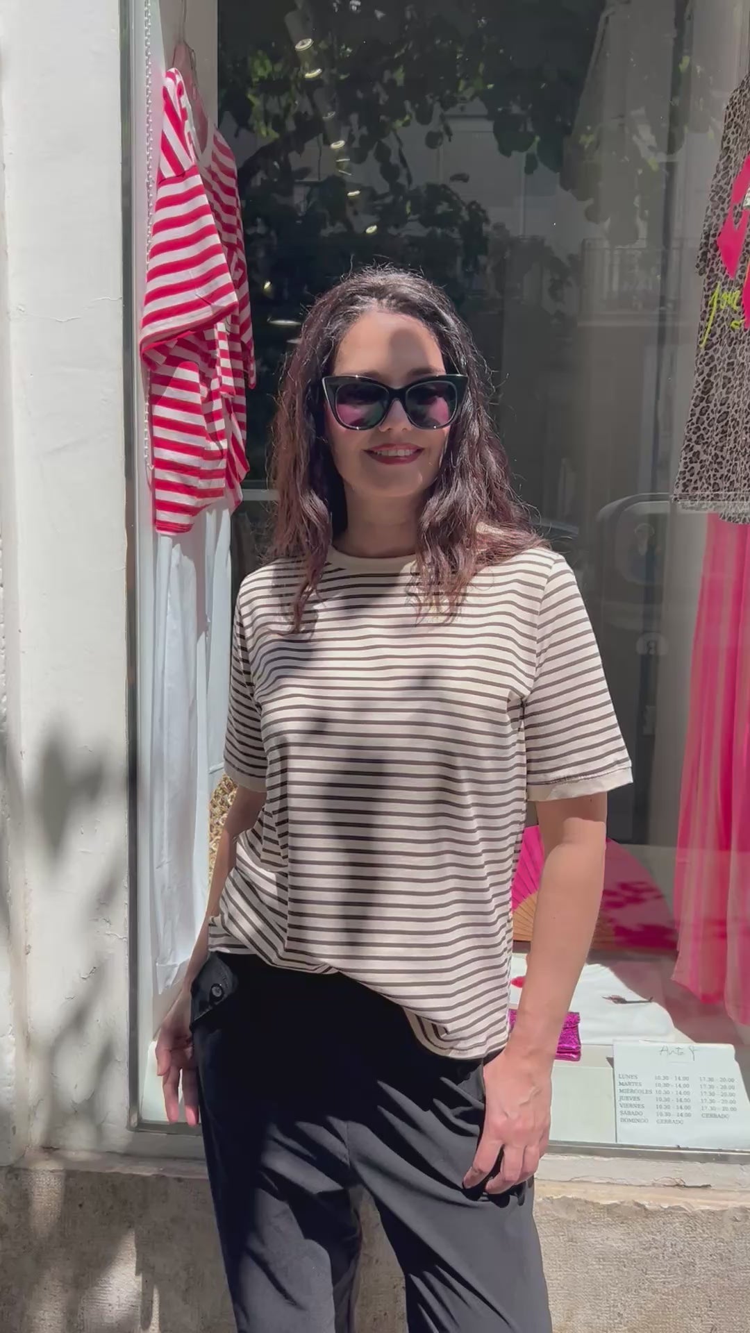 Camiseta Lisa Marrón