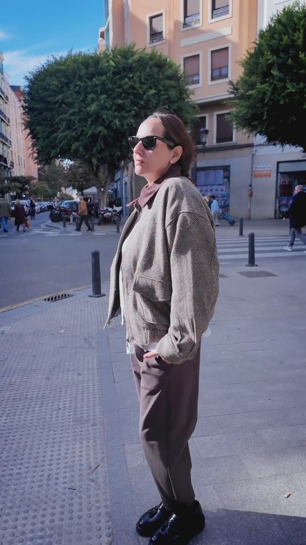 Chaqueta Laureen Marrón