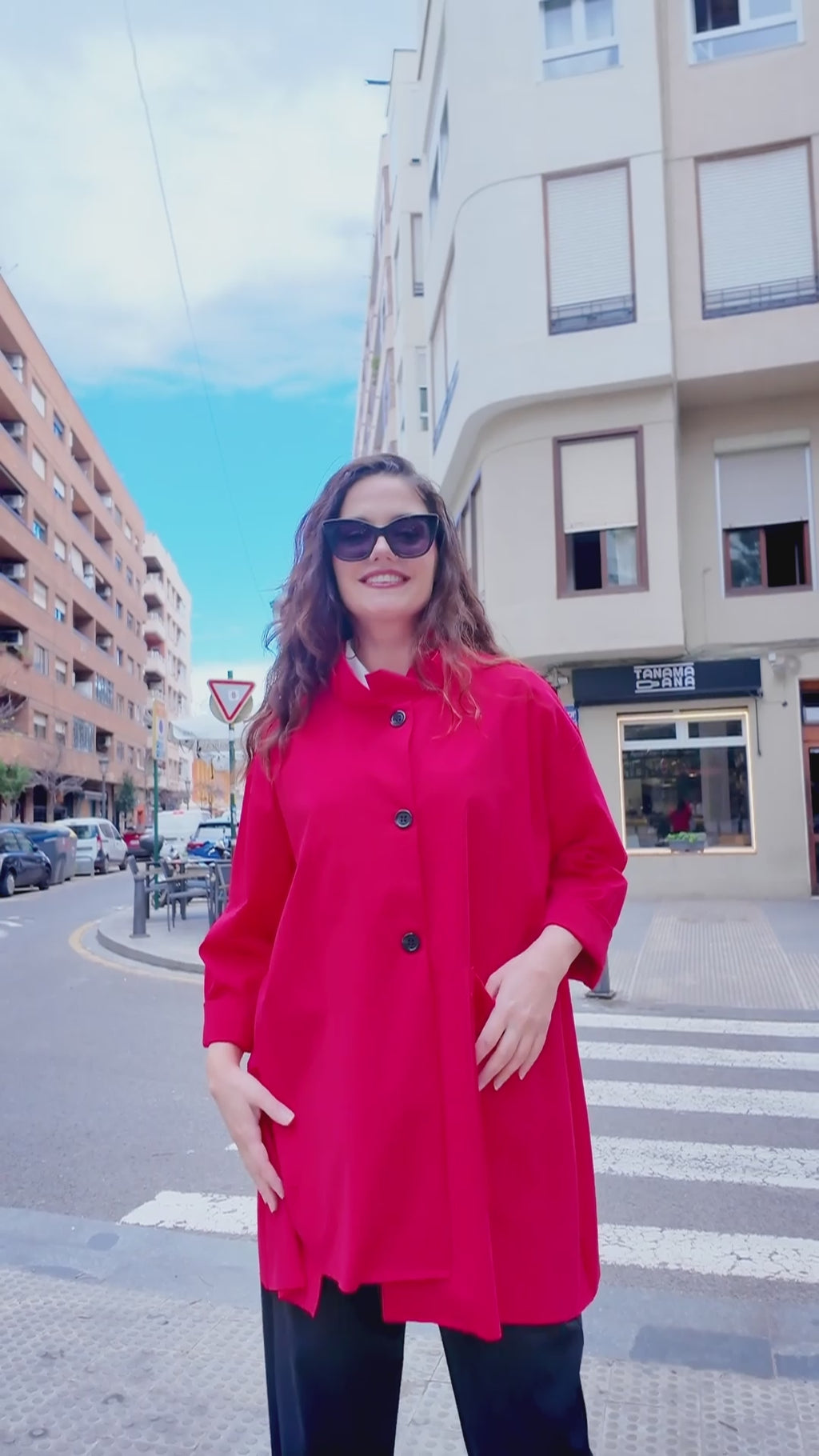 Chaqueta Taiwan Rojo