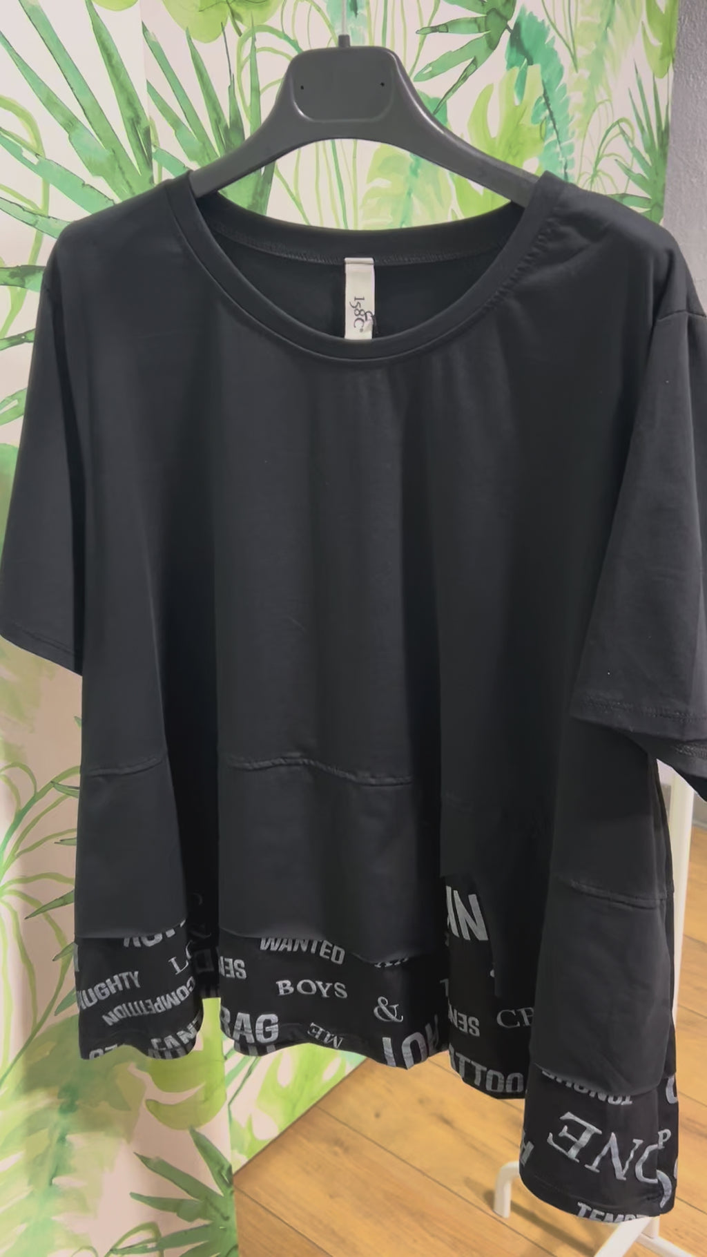 Camiseta Viareggio Negro