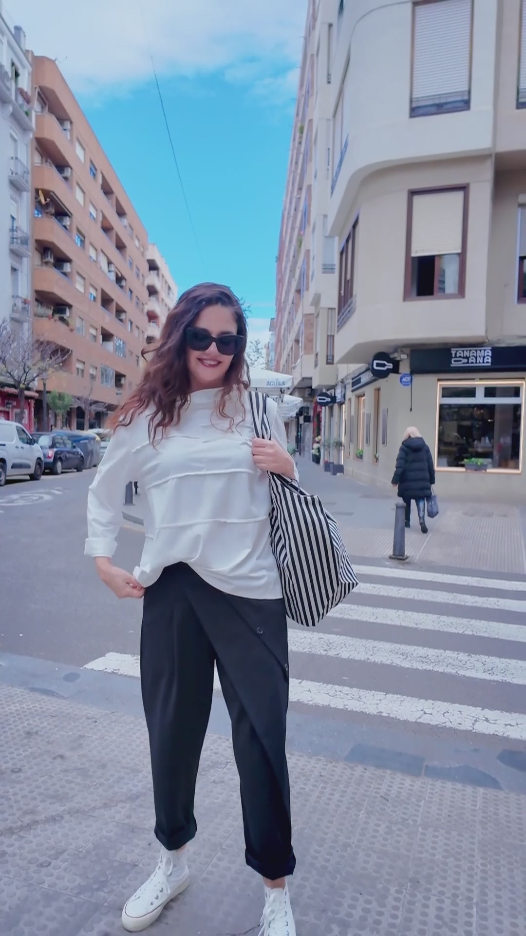 Bolso Miriam Rayas Negras