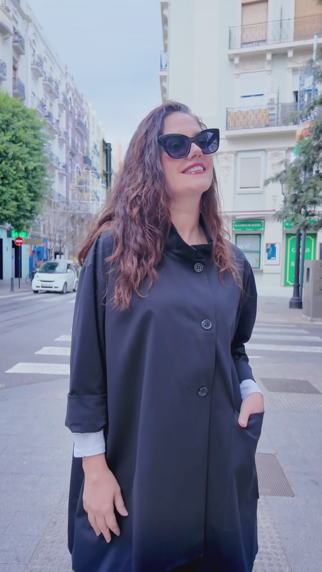 Chaqueta Taiwan Negro