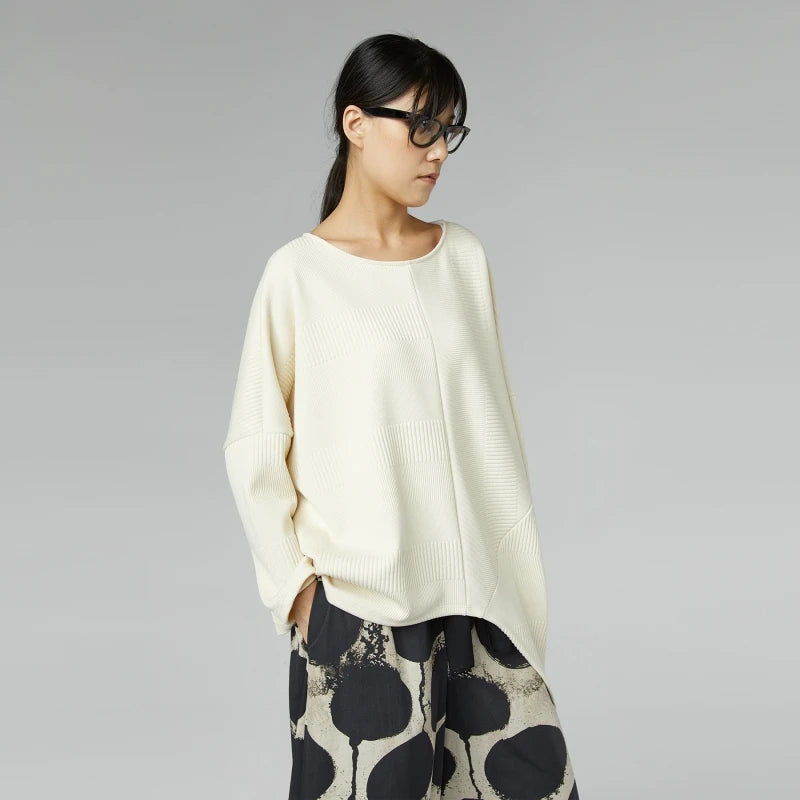 Blusa Modelo Nuria Color Blanco Roto