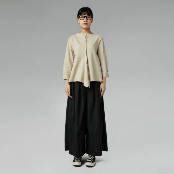 asymmetric sweatshirt black