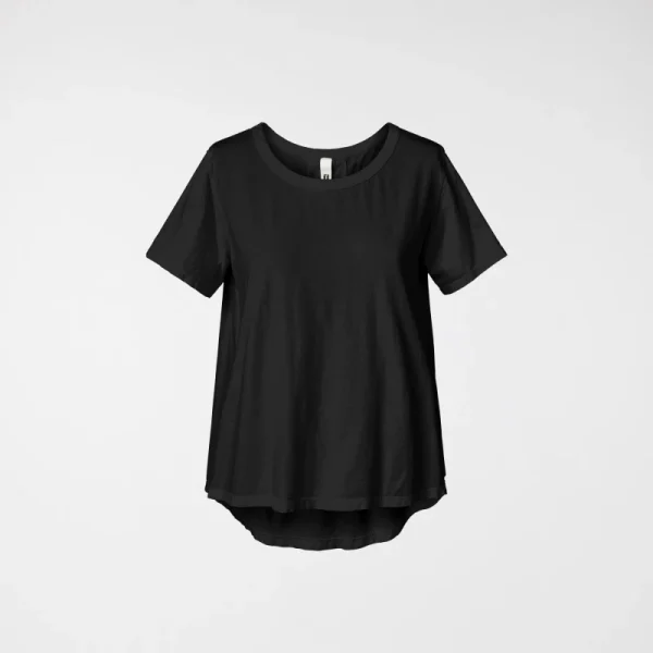 camiseta basica de manga corta negro