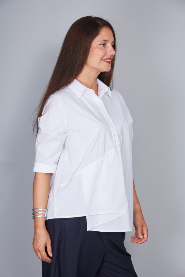 Camisa Modelo Margery Color Blanco