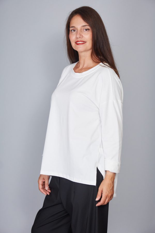Camiseta Modelo Evelina Color Blanco Roto