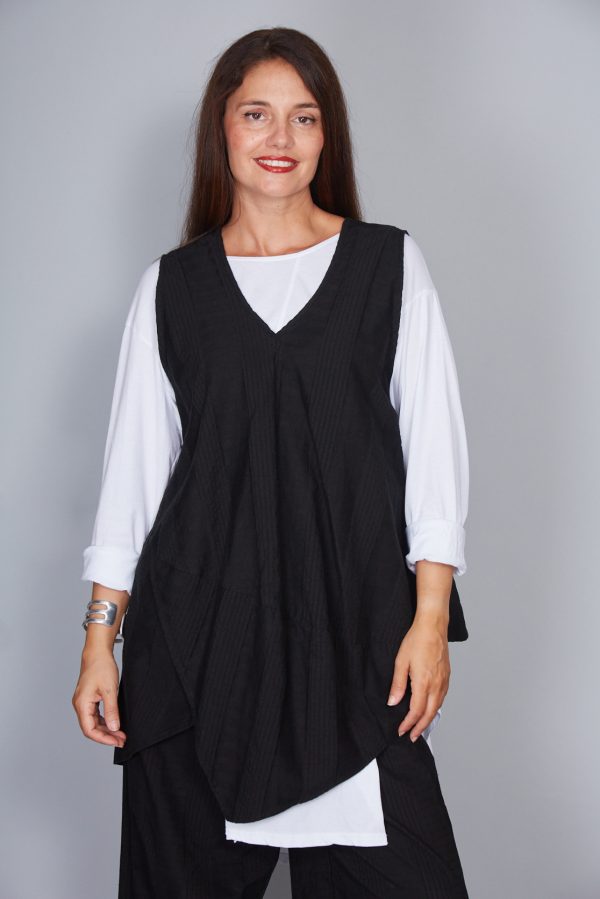 Chaleco Modelo Eliana Color Negro