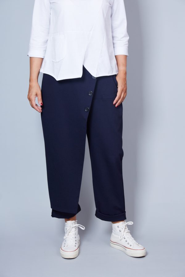 Pantalón Modelo Febe Color Azul Oscuro