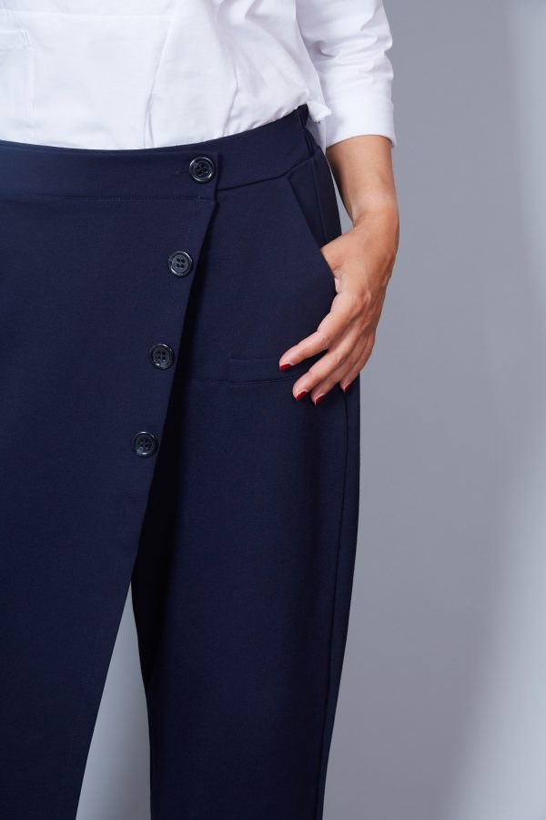 Pantalón Modelo Febe Color Azul Oscuro