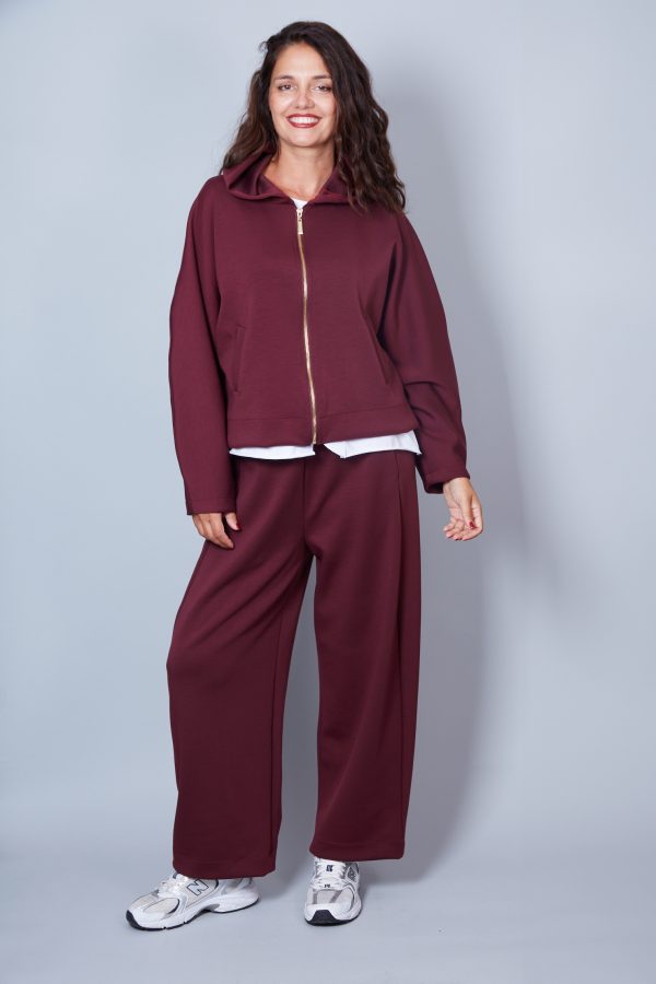 Sudadera Jonas Color Granate