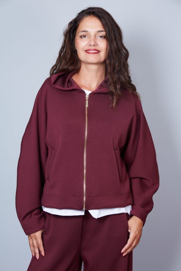Sudadera Jonas Color Granate