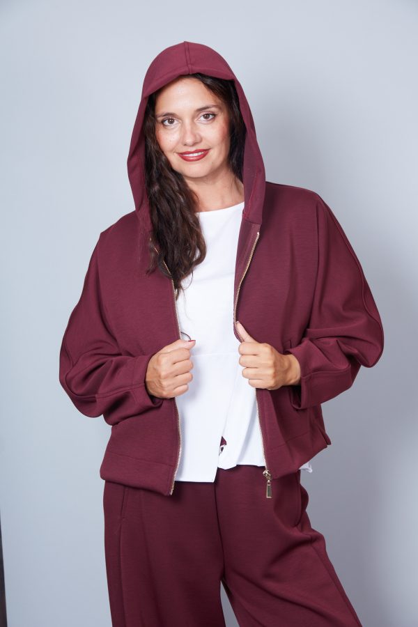 Sudadera Jonas Color Granate