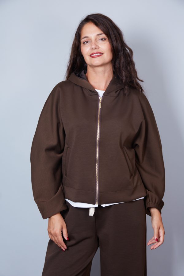 Sudadera Jonas Color Marrón Chocolate